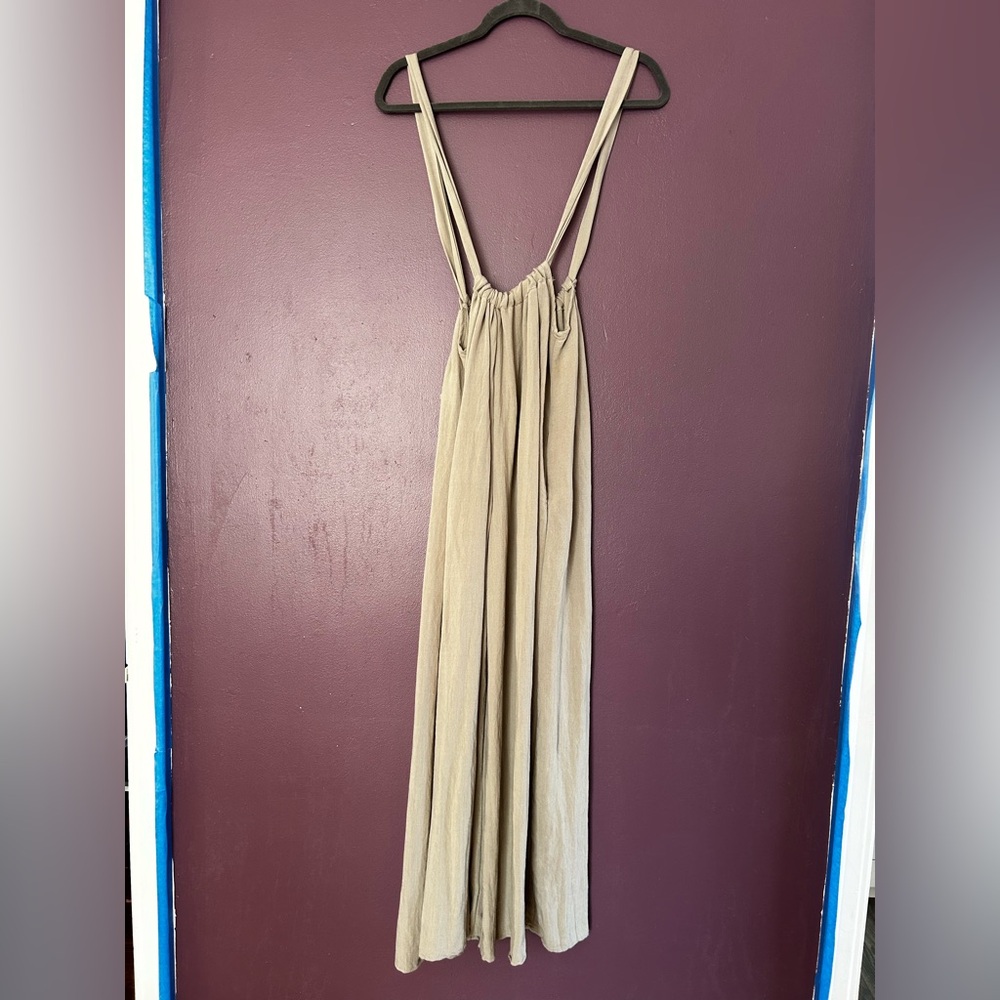 Gray Jumpsuit Pants